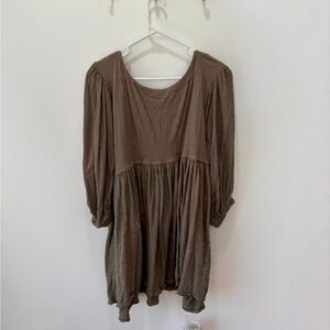Free People Get Obsessed Babydoll Dress XL